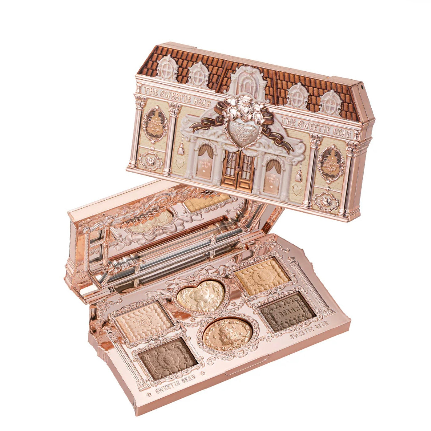 Flower Knows The Sweetie Bear 6-Color Makeup Palette