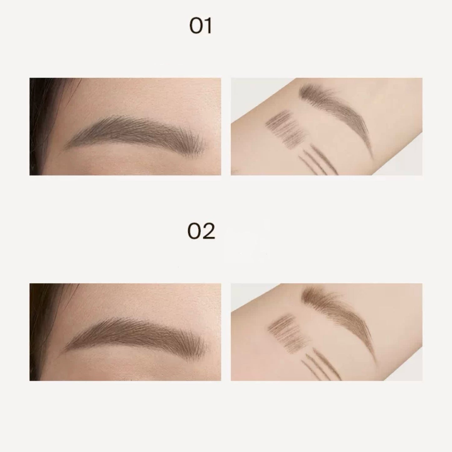 JOOCYEE Multi-Use Liquid Eyebrow Pencil & Angled Eyebrow Brush