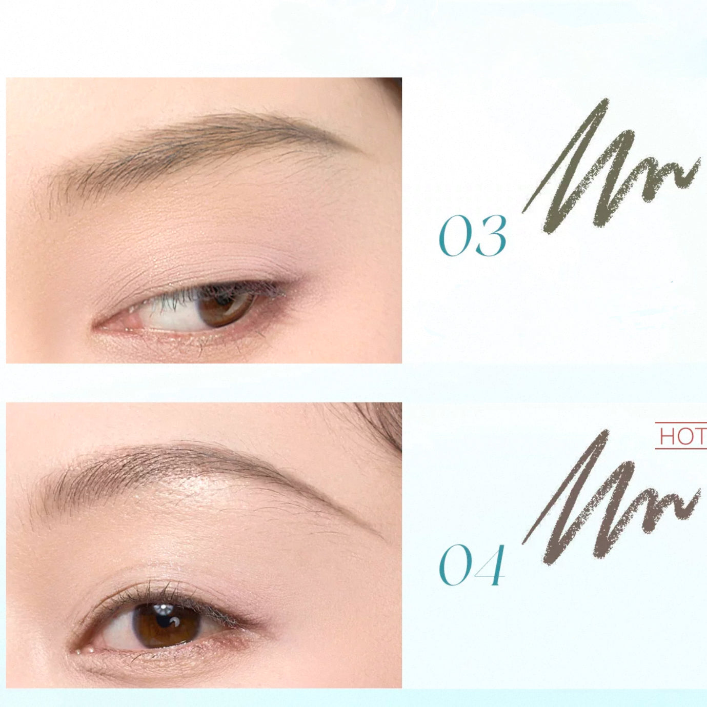 Timage Dual-Ended Eyebrow Pencil With Refill