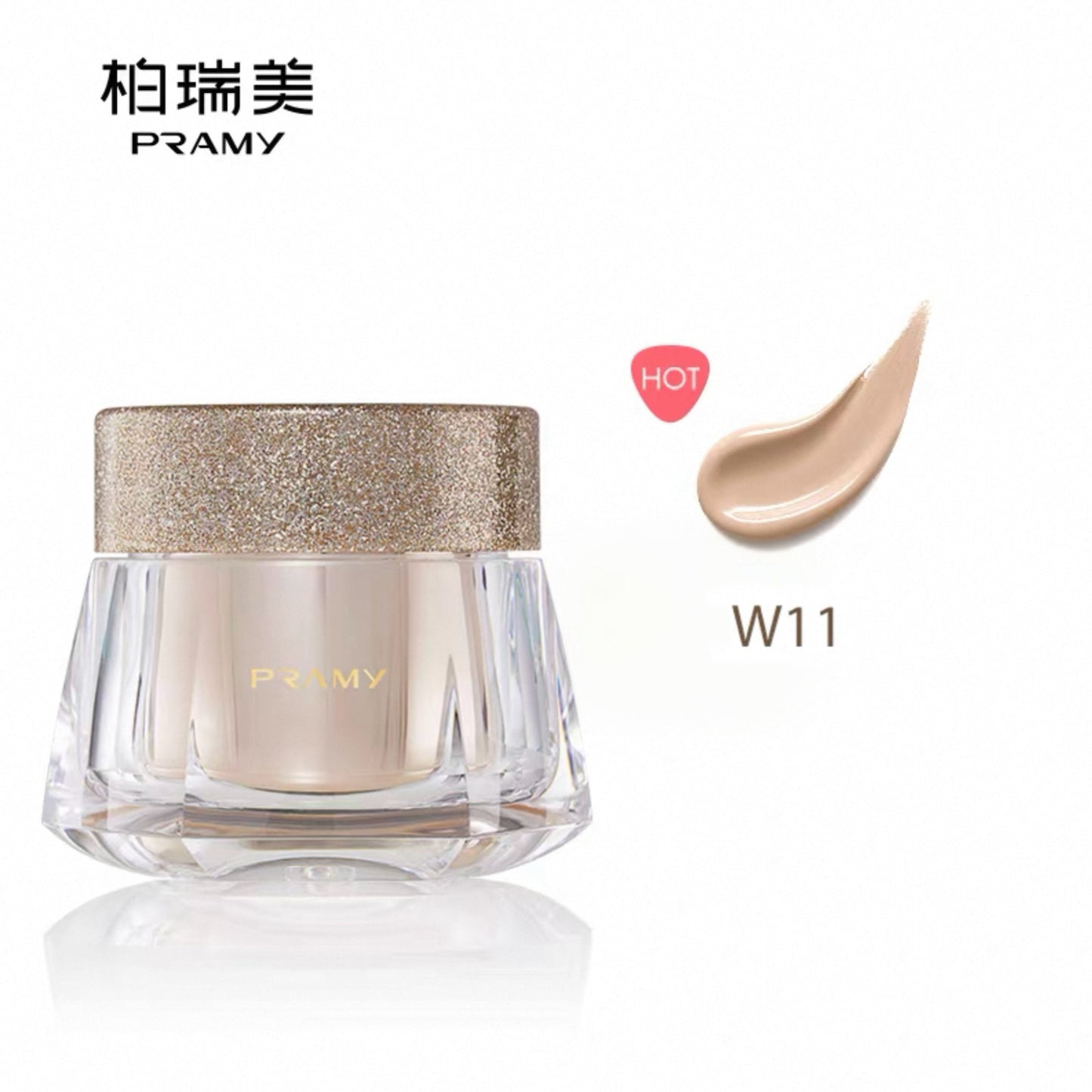 PRAMY Lustrous Satin Peptide Repair Foundation Cream