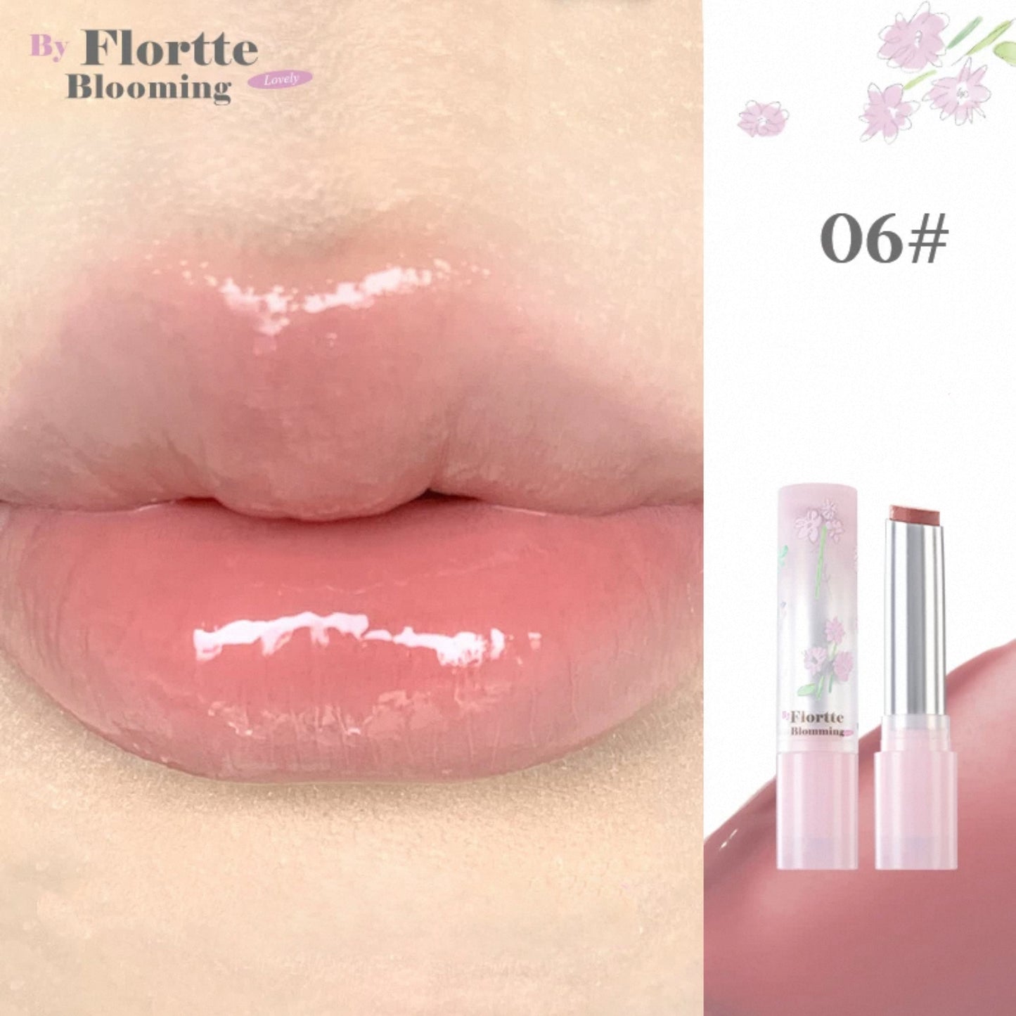 Flortte Love Yourself Non-Stick Lip Gloss