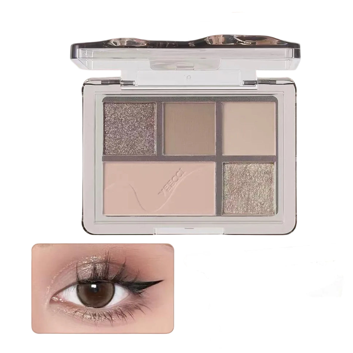 VEECCI Five-Color Eyeshadow Palette