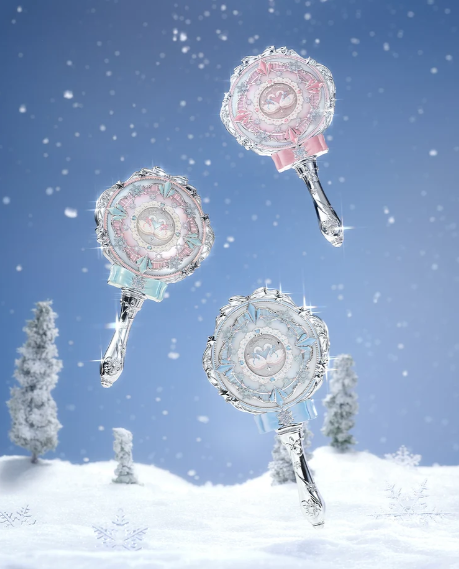 Flower knows Snow Ballet Hand Mirror