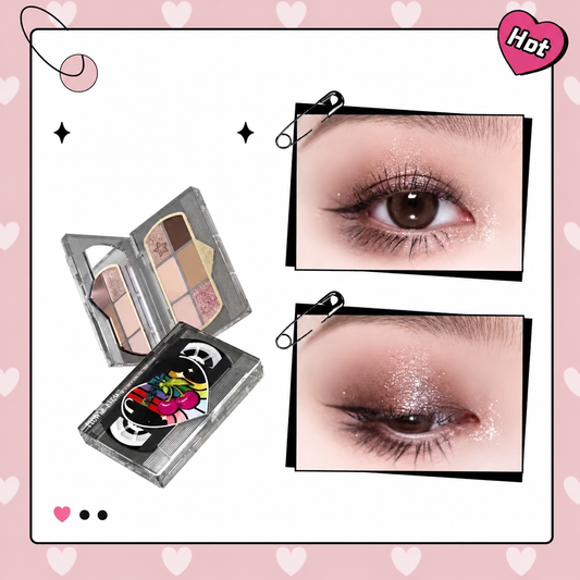 Flower Knows Vinyl Record Eyeshadow Palette