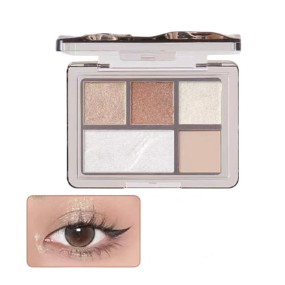 VEECCI Five-Color Eyeshadow Palette