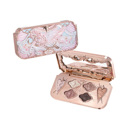 Flower Knows Knight Unicorn 6-Color Satin Makeup Palette