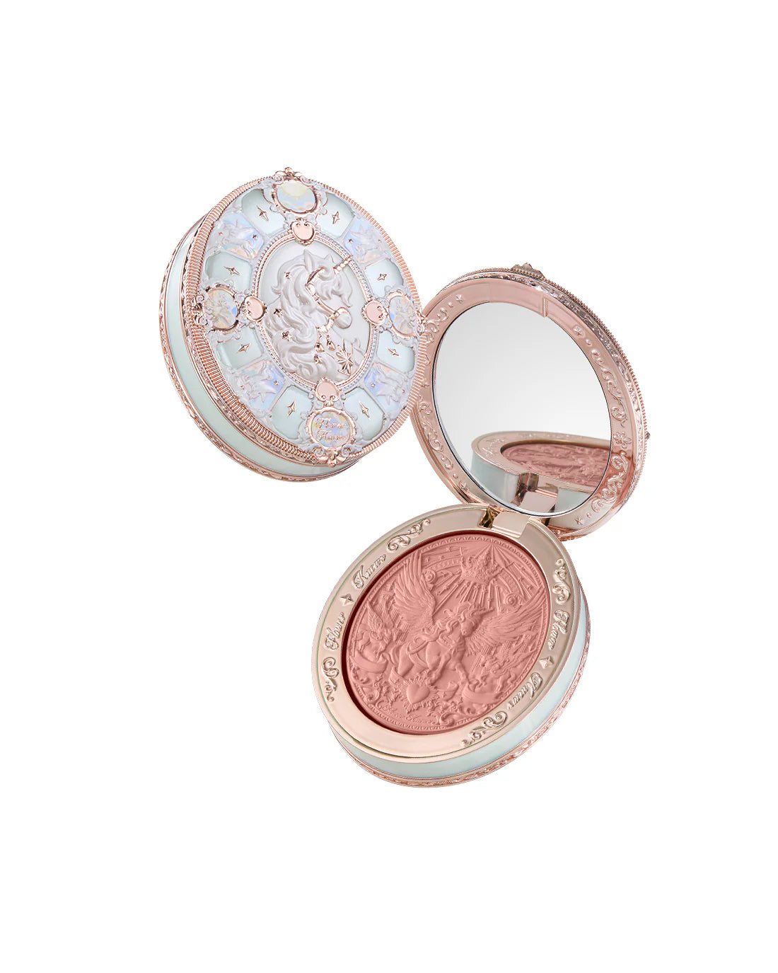 Flower Knows Knight Unicorn Satin Blush