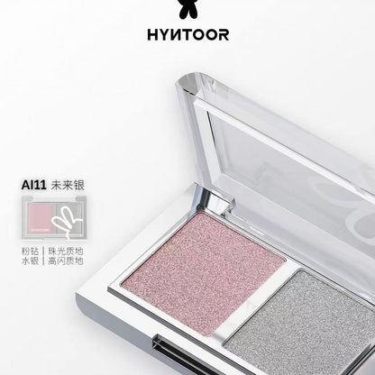HYNTOOR Duo Chrome Sparkle Eyeshadow Palette
