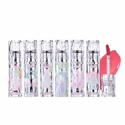 Flortte Girl's World Non-Stick Cup Lip Lacquer