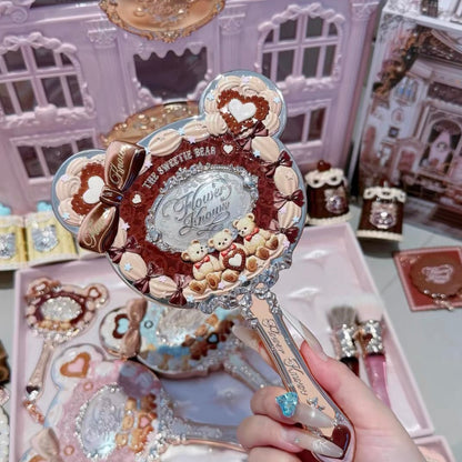 Flower Knows The Sweetie Bear Hand Mirror