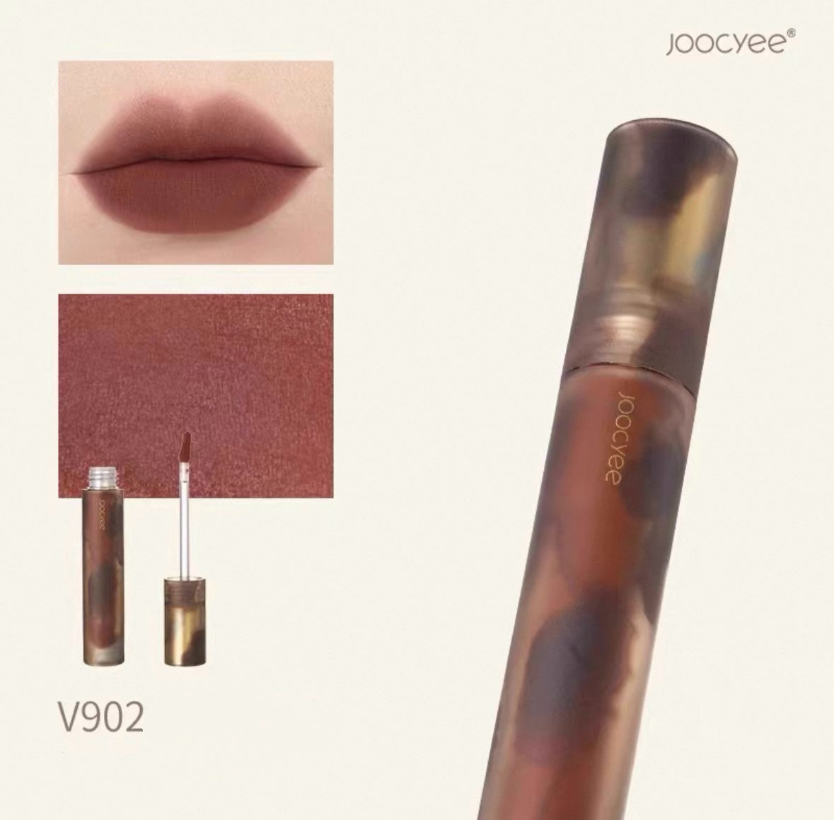 JOOCYEE Fluffy Matte Lip Gloss
