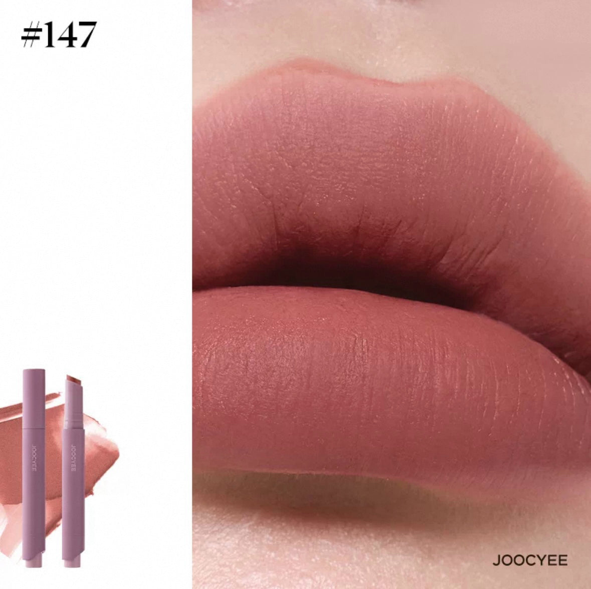 JOOCYEE Lightweight Non-Smudging Velvet Rouge