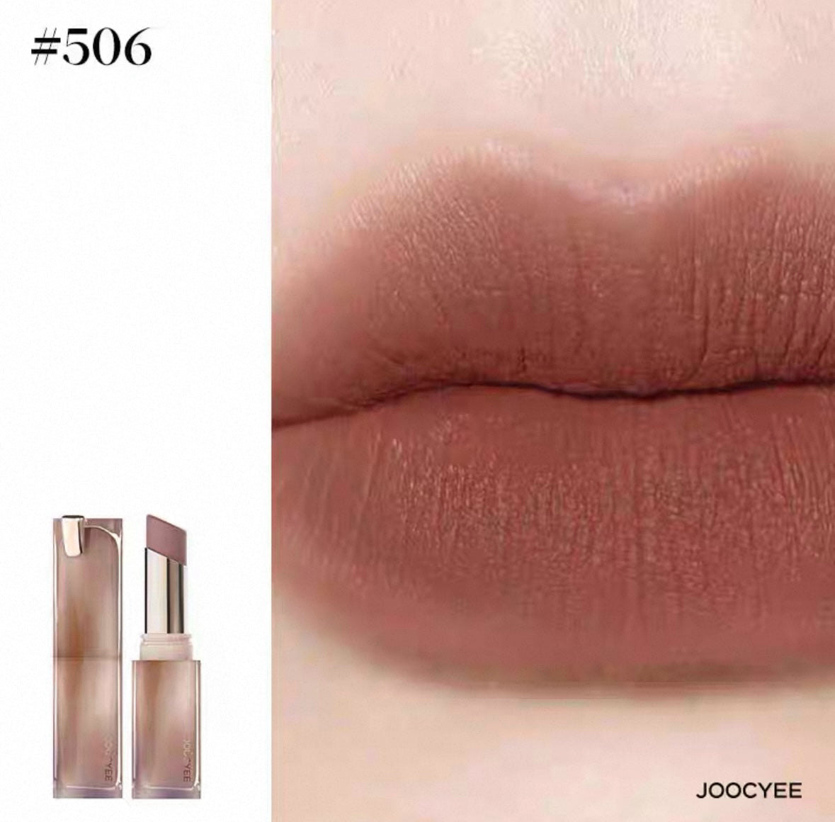JOOCYEE Matte Muddy Rouge