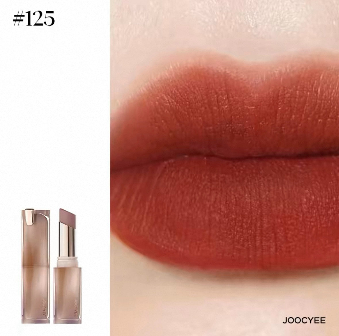 JOOCYEE Matte Muddy Rouge