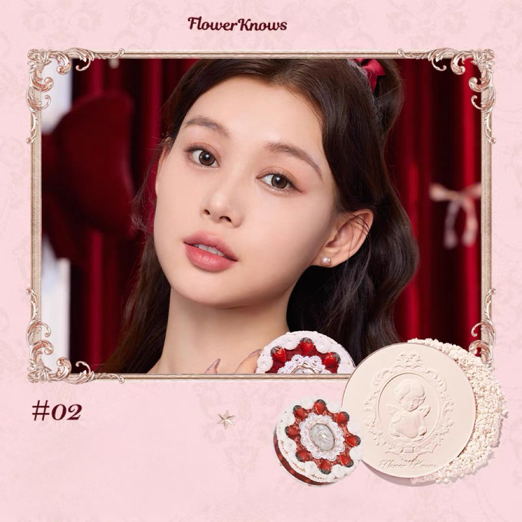 Knows Powder Flower Knows Strawberry Cupid Pressed Powder – Florise Cosmetics