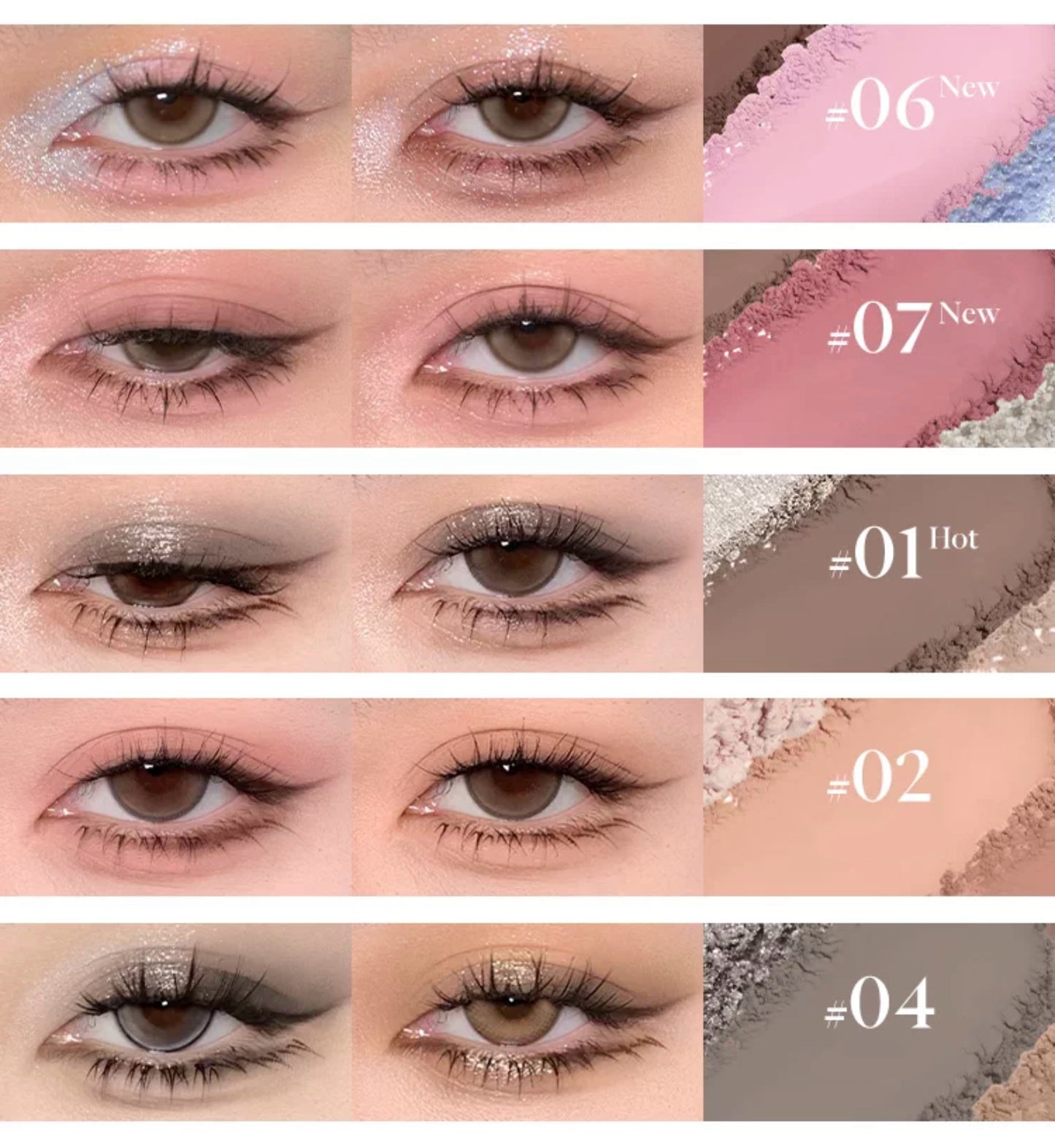 JOOCYEE 12 Shades Eyeshadow Palette