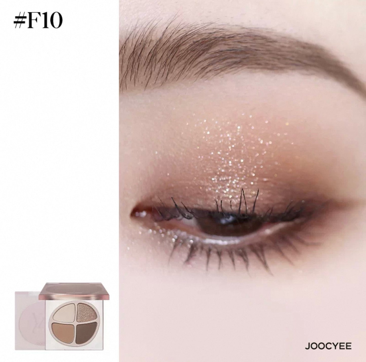 JOOCYEE 4 Shades Eyeshadow Palette