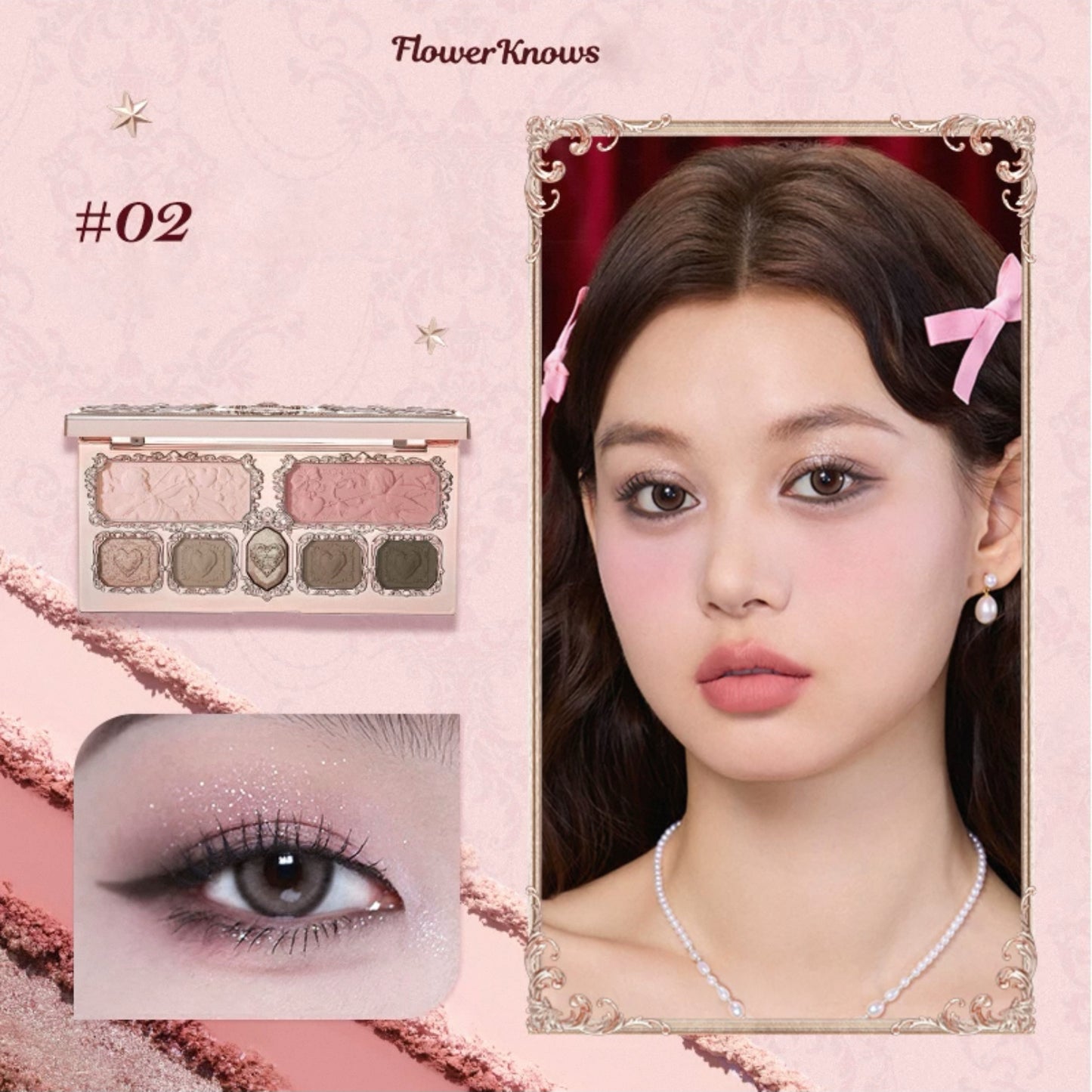 Flower Knows Strawberry Cupid Makeup Palette