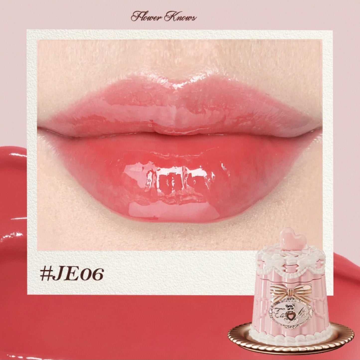 Flower Knows The Sweetie Bear Coating Lip Jelly