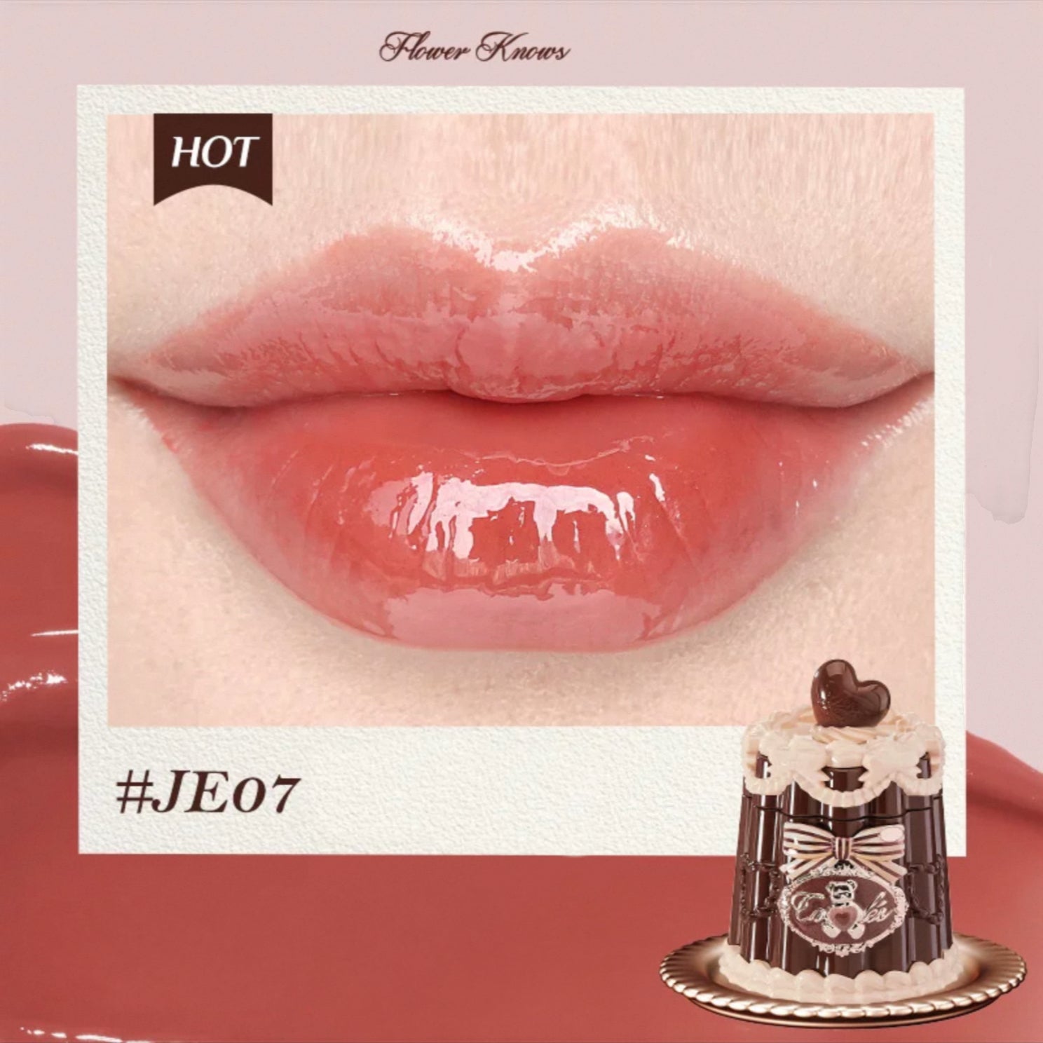 Flower Knows The Sweetie Bear Coating Lip Jelly – Florise Cosmetics