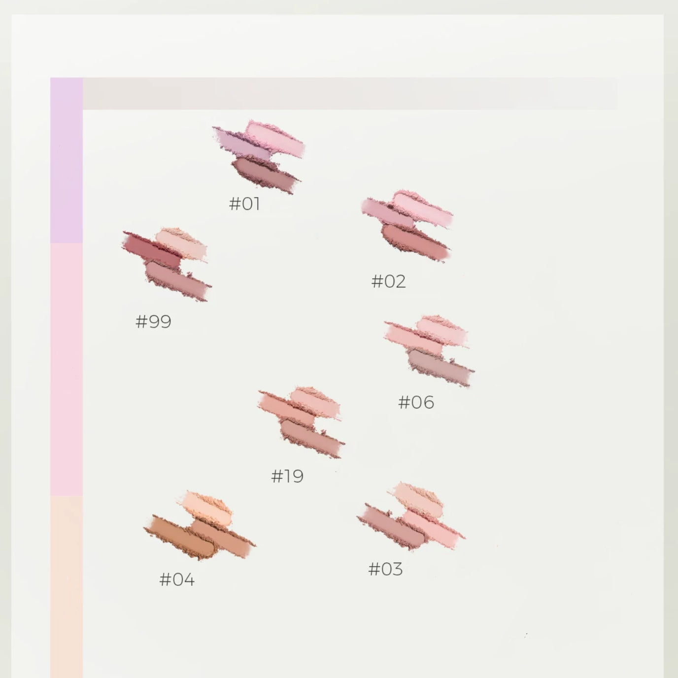 Timage Three-Color Blush Palette