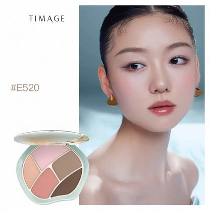 Timage Tidal Five-Color Eyeshadow Palette
