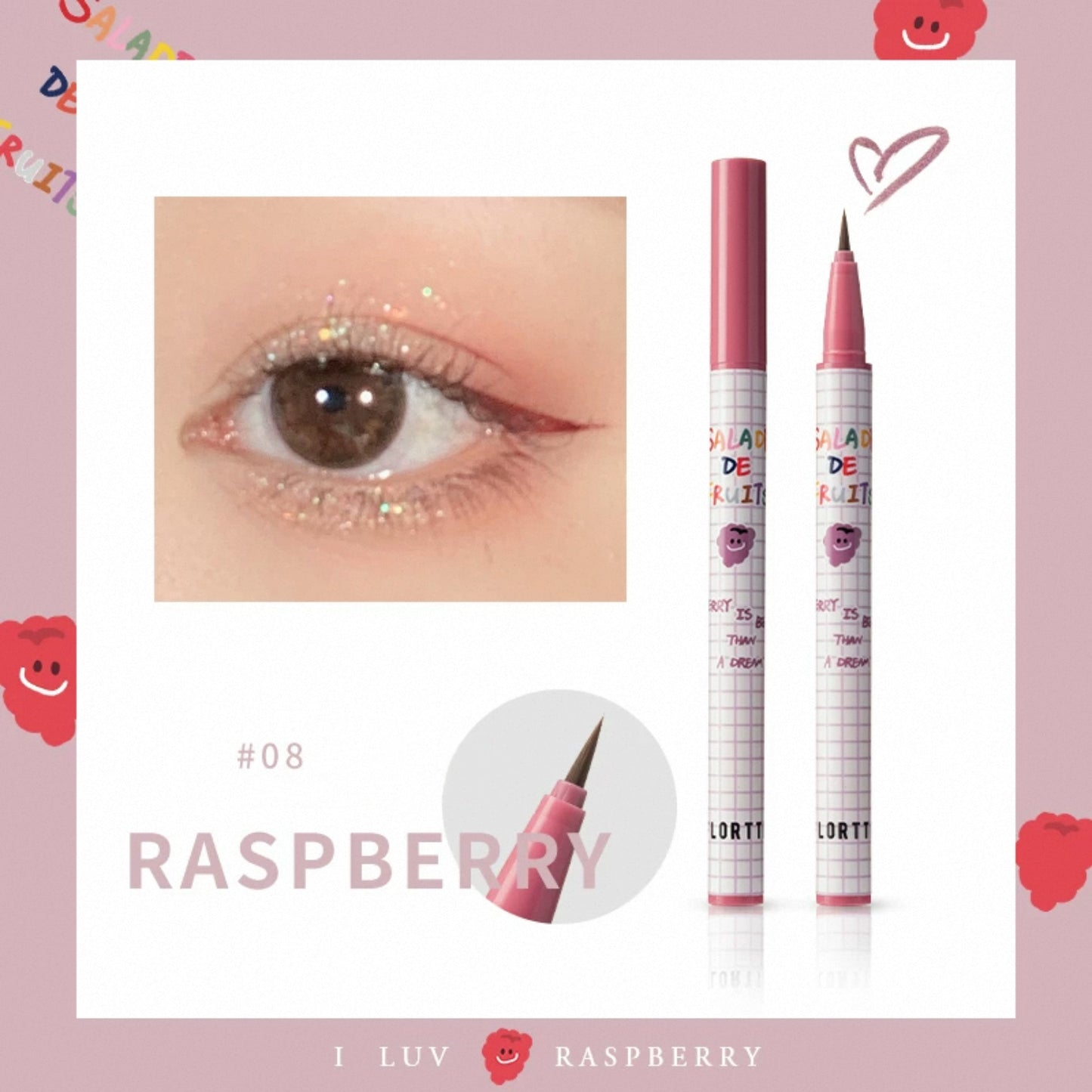 Flortte Salade De Fruits Eyeliner Pencil