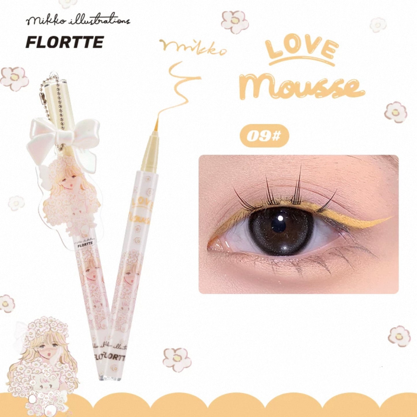 Flortte Mikko Wink Wink Liquid Eyeliner