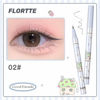 Flortte Good Friends Club--Rotatable Liquid Eyeliner