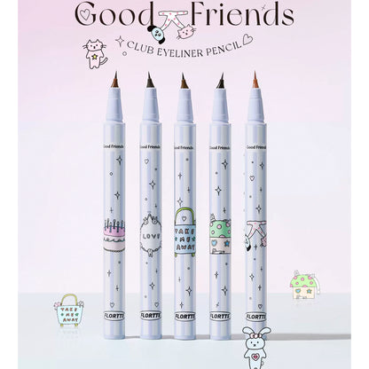 Flortte Good Friends Club--Rotatable Liquid Eyeliner