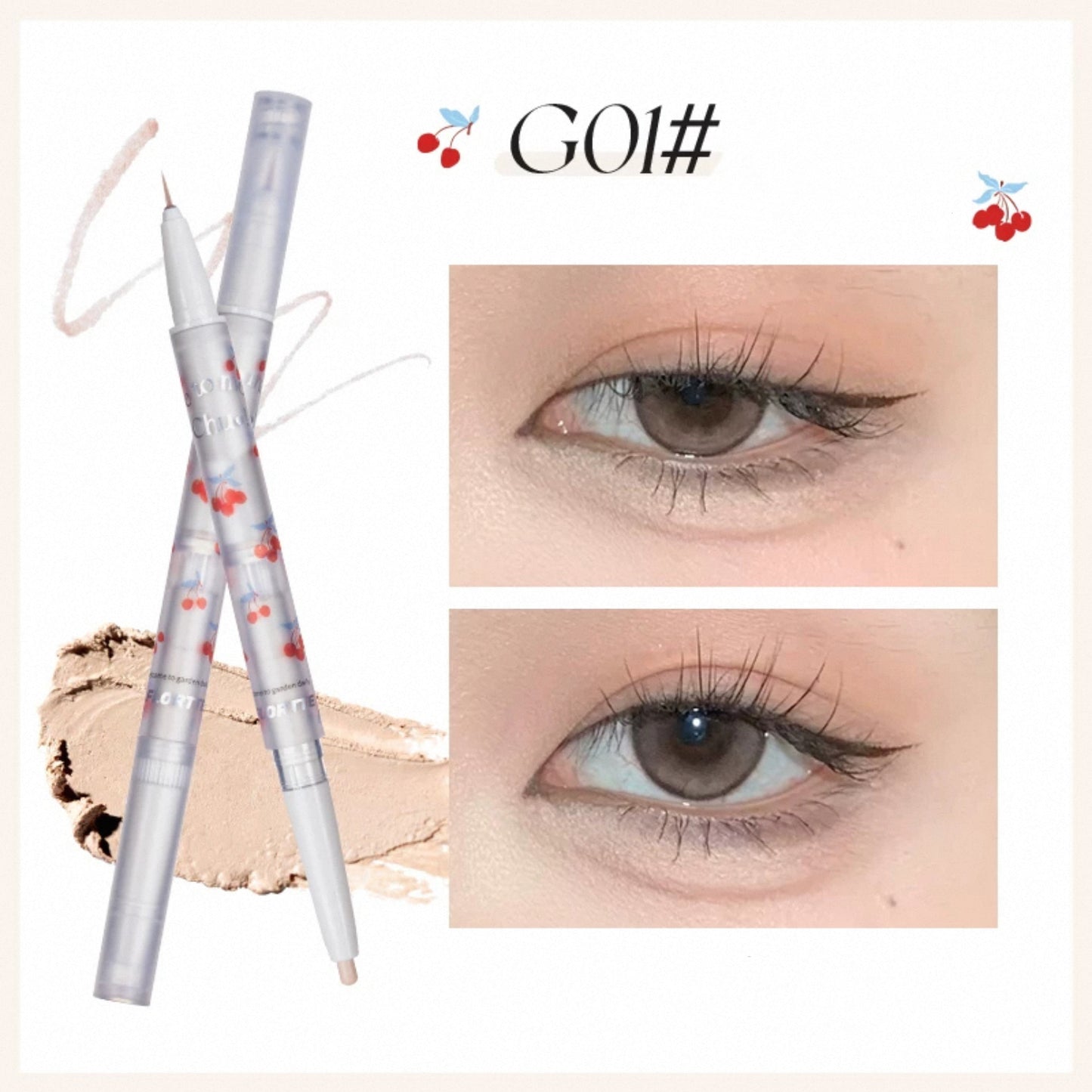 Flortte Chu Chu Baby Double Header Eyeliner