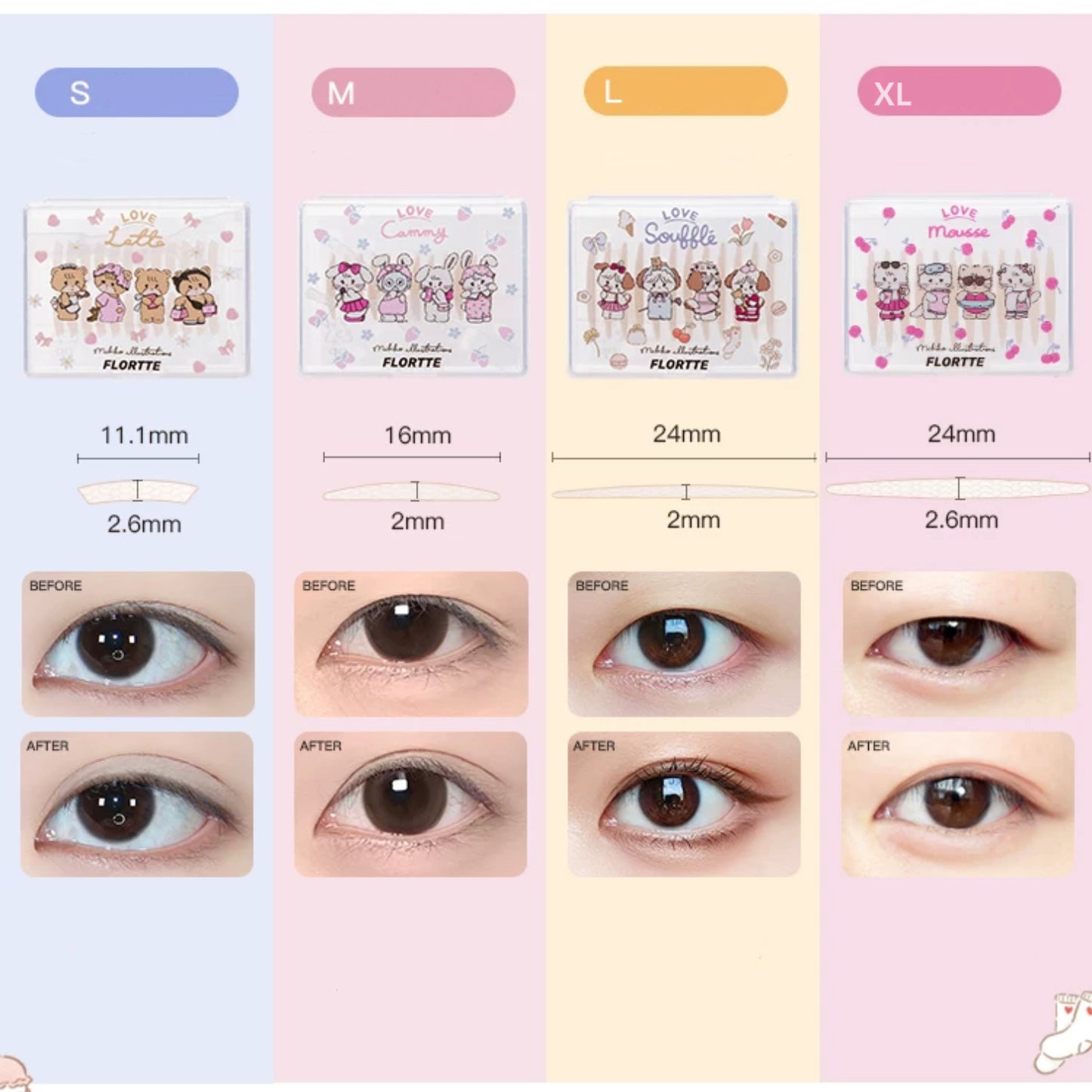 Flortte Mikko Eyelid Tape