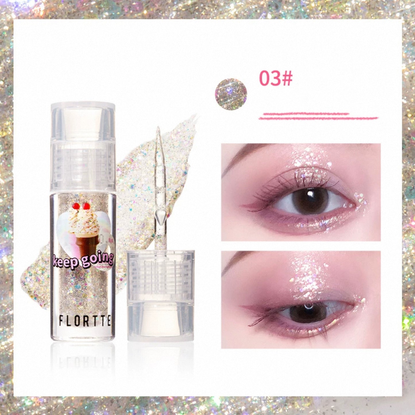 Flortte Heart Attack Liquid Eyeshadow