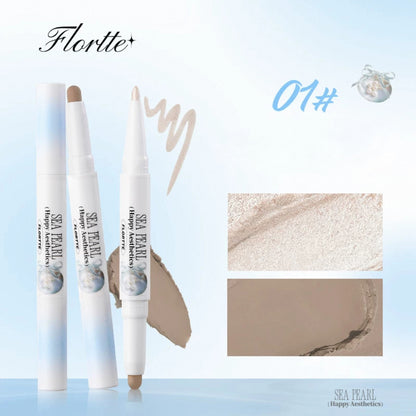 Flortte Glass Sea Collection Dual-Ended Highlight & Contour Pen