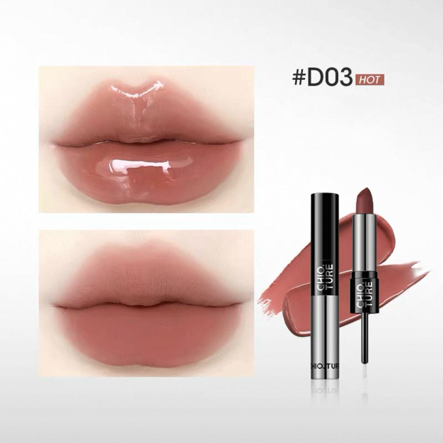 Chioture Dual-Ended Raincoat Lipstick