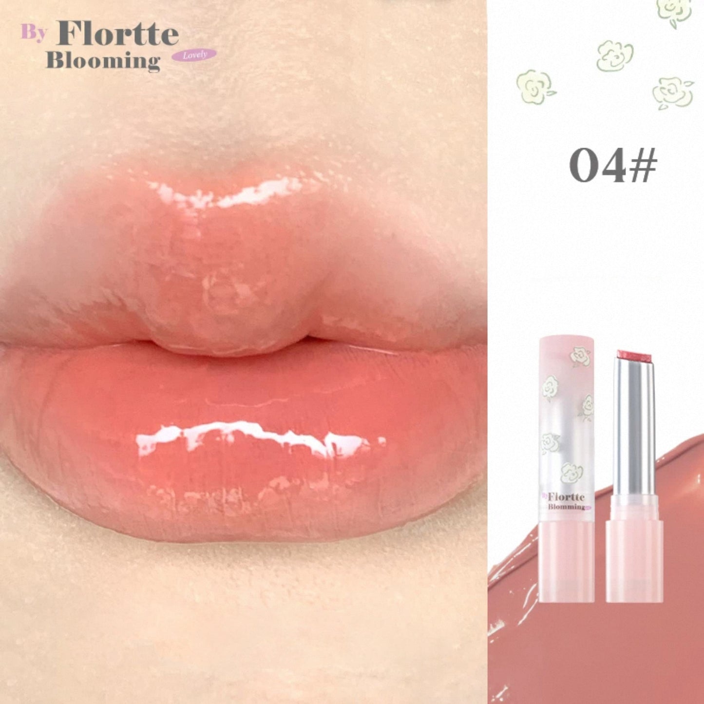 Flortte Love Yourself Non-Stick Lip Gloss
