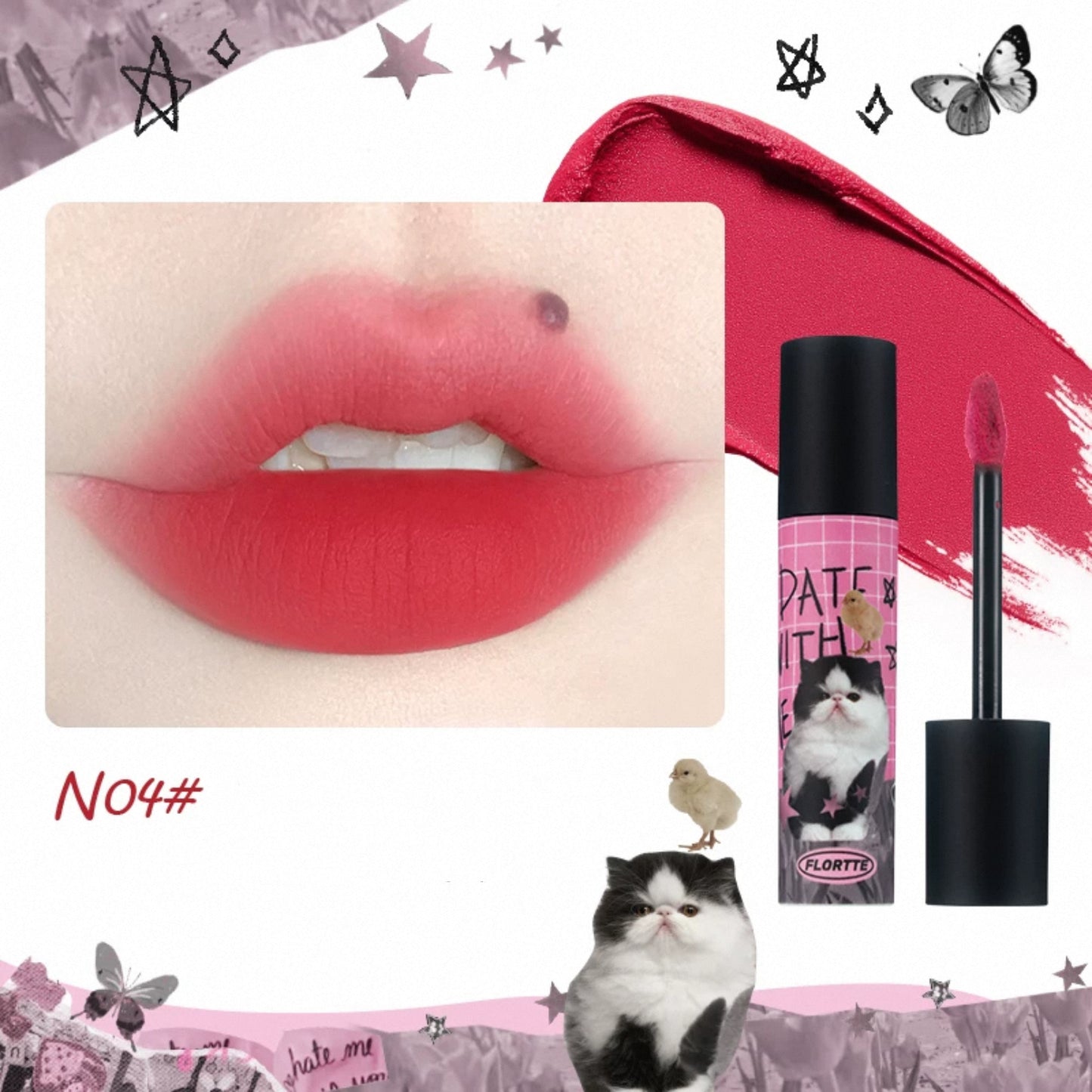 Flortte I Am Super Beauty Lip Cream