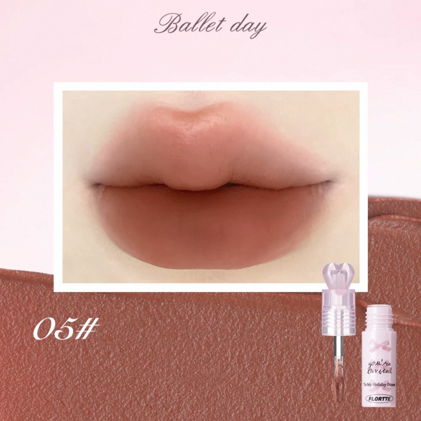 Flortte Small Bowknot Series Film-Forming Lip Cream