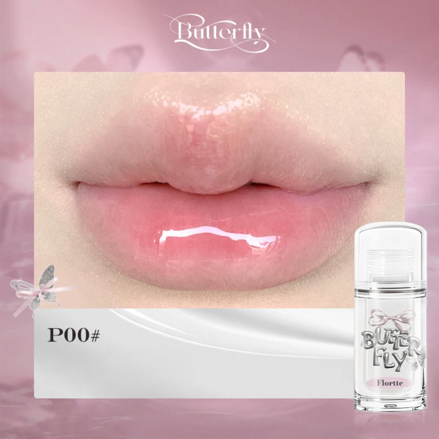 Flortte Twin Butterfly Series Lip Serum