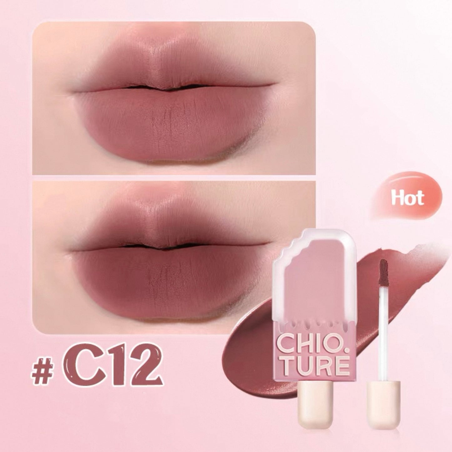 Chioture Velvet Gelato Lip Glaze