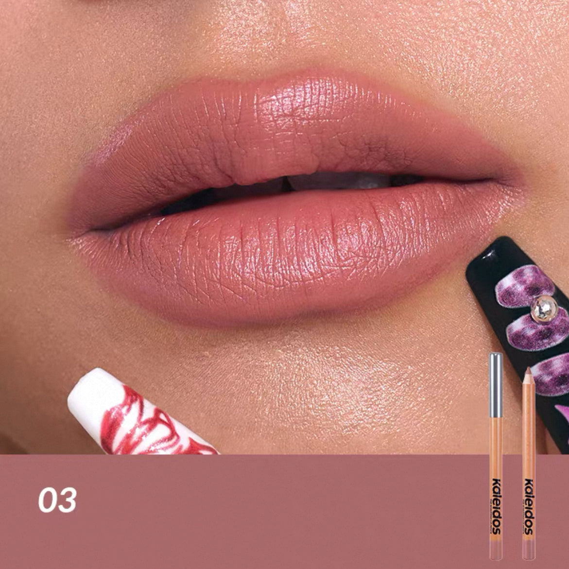 Kaleidos Sculpting Lip Pencil in Dark Matter