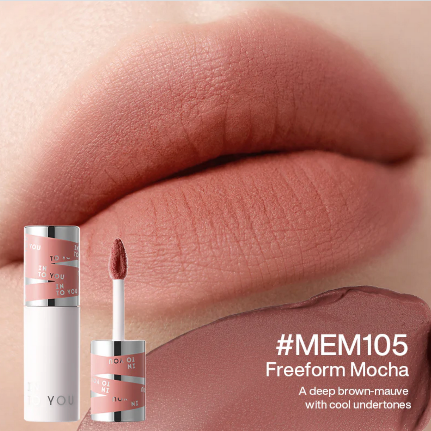 INTO YOU Shero  Super  Matte Lip & Cheek Mud 2.0