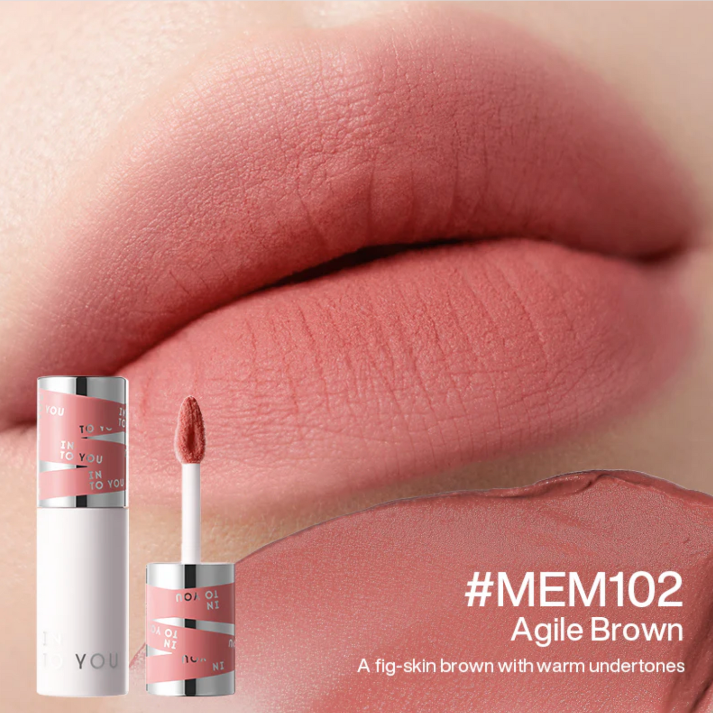 INTO YOU Shero  Super  Matte Lip & Cheek Mud 2.0