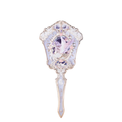 Flower Knows Knight Unicorn Hand Mirror