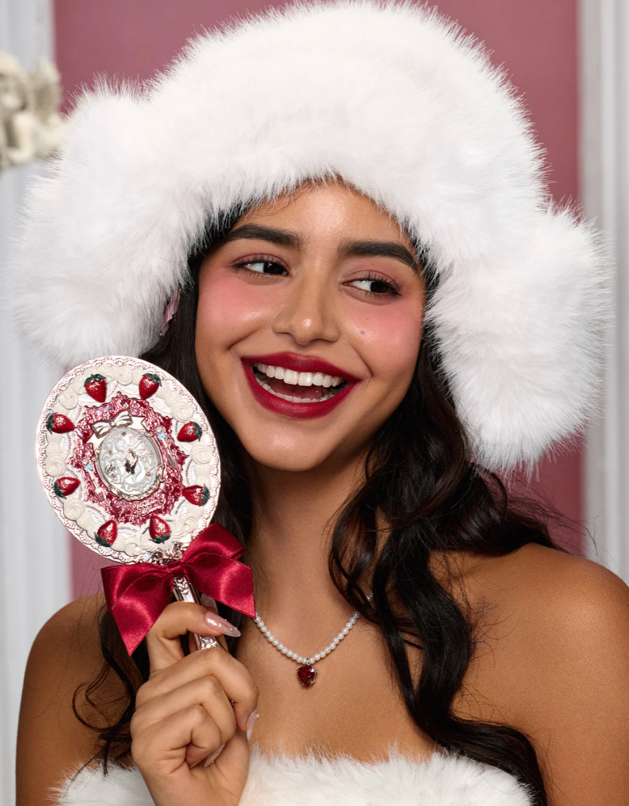 Flower Knows Strawberry Cupid Hand Mirror