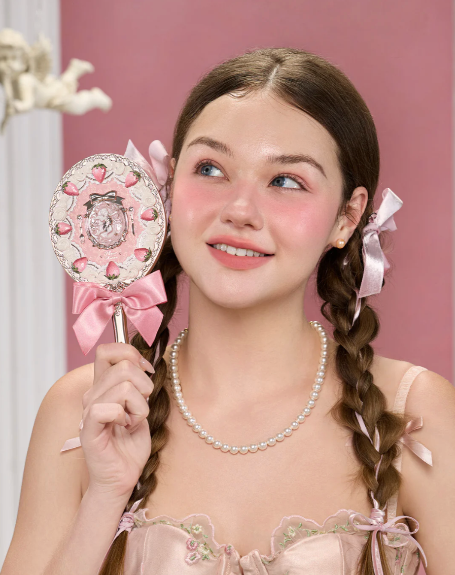 Flower Knows Strawberry Cupid Hand Mirror