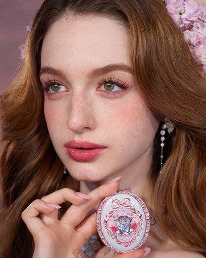 Flower Knows Midsummer Fairytales Velvet Embossed Blush