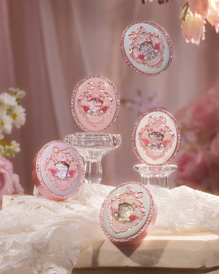 Flower Knows Midsummer Fairytales Velvet Embossed Blush