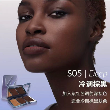 Kaleidos 3-shade Face Contour & Highlight Palette
