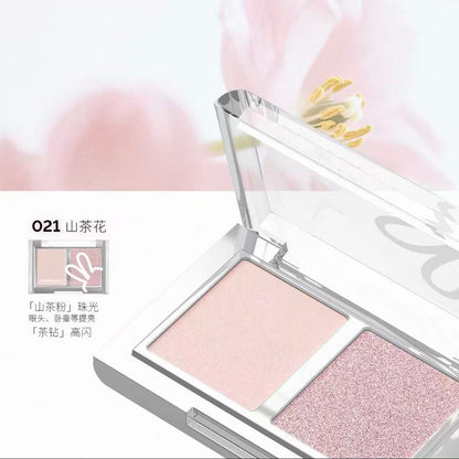 HYNTOOR Duo Chrome Sparkle Eyeshadow Palette